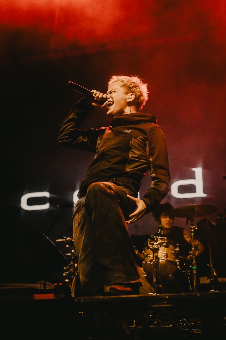 Coldrain performing live in Adelaide at AEC Arena